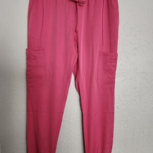 Utility Pink Jogger Scrub Pants