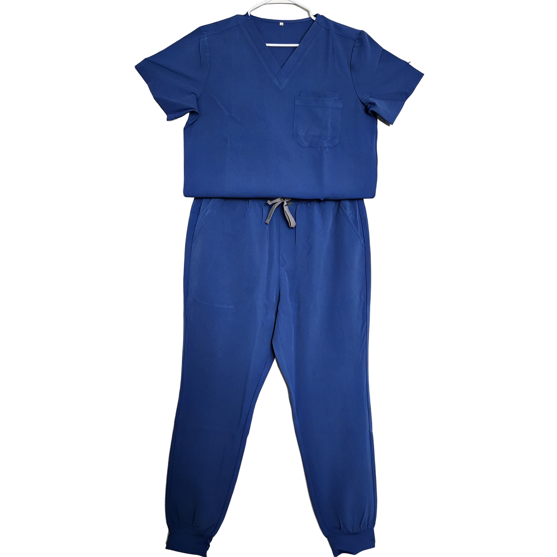 Royal Blue Essential Jogger Scrub Set